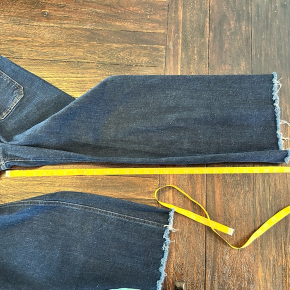 Zara Dark Blue Wide Leg Jeans - Picture 9 of 9